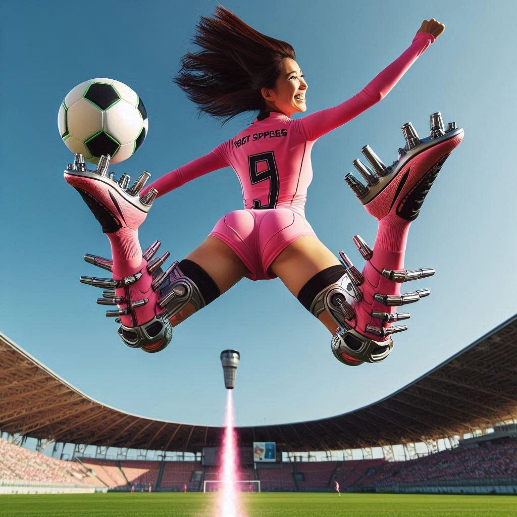 パワードサッカー女子