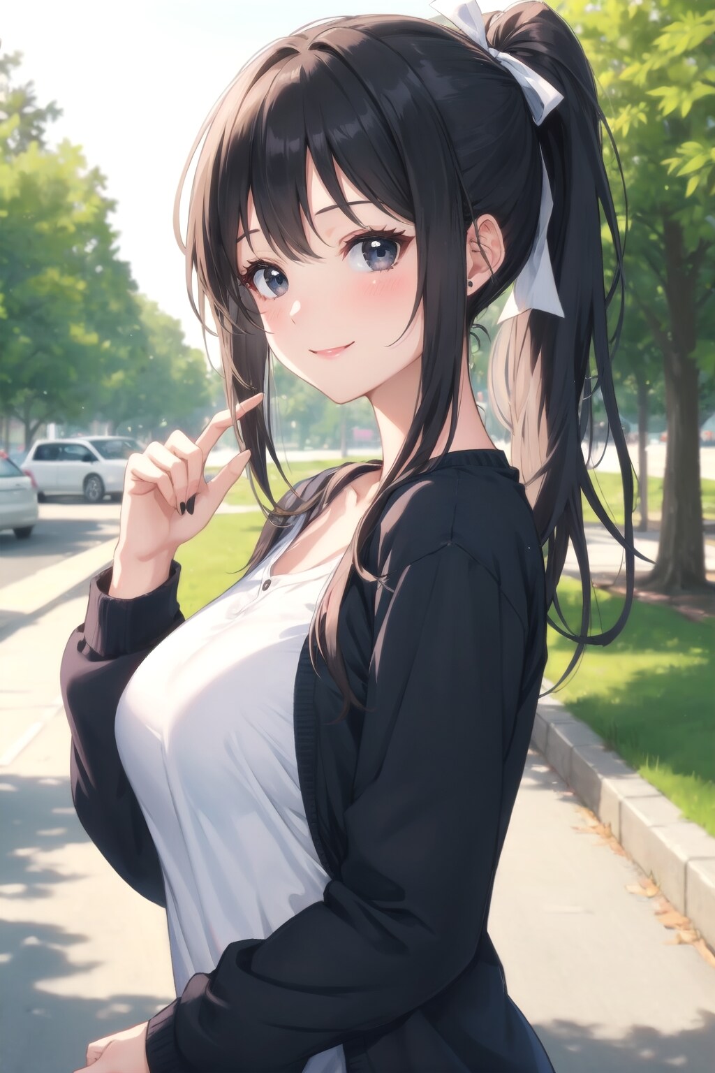 若奥様の秋コーデ | の人気AIイラスト・グラビア