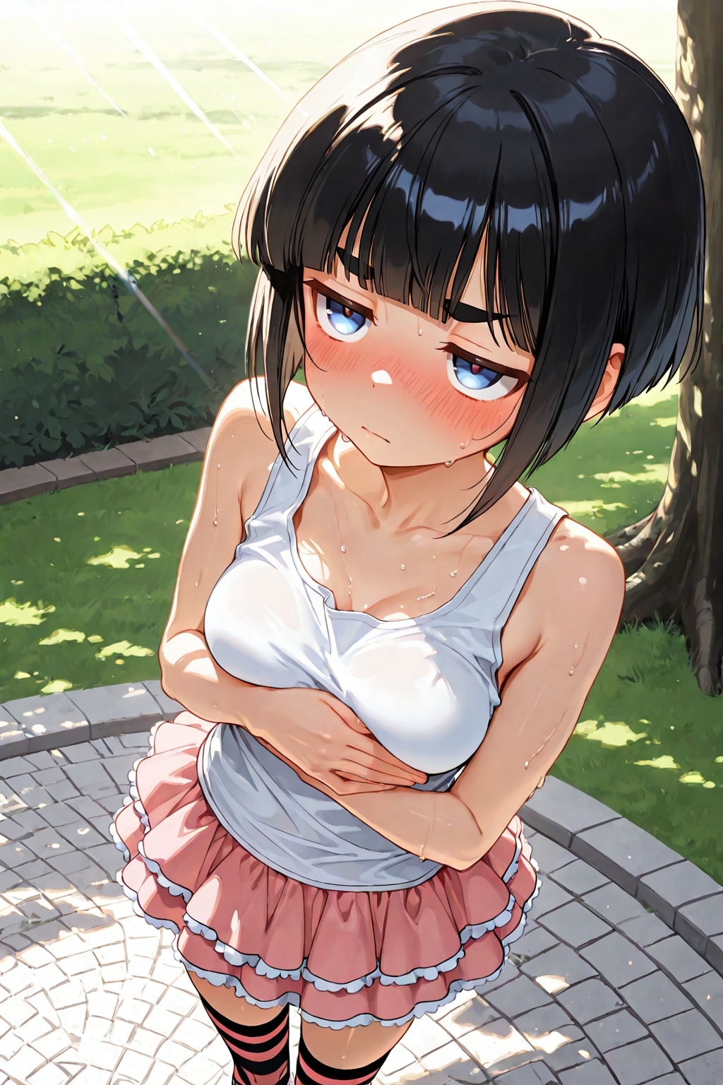 どこ見てるの？