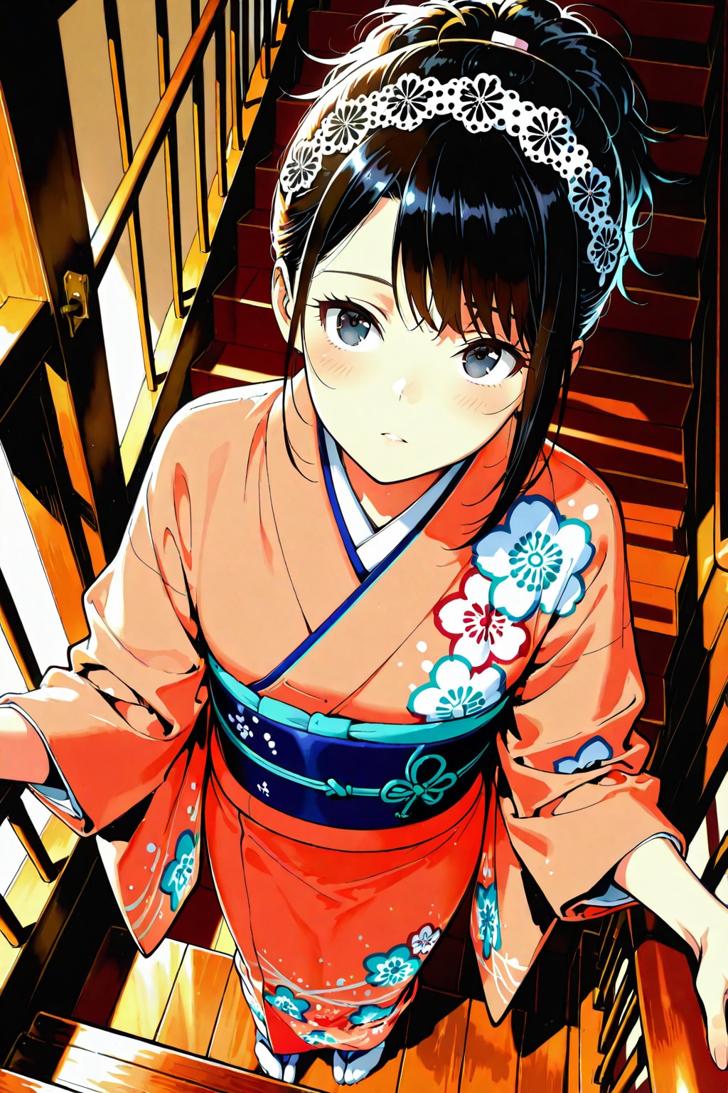 着物女子