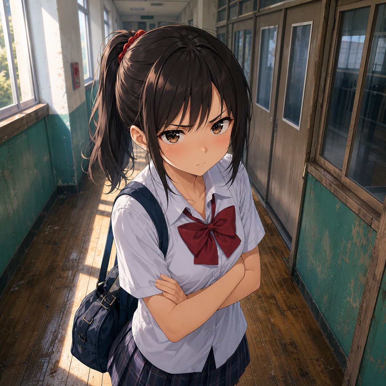 微照れ