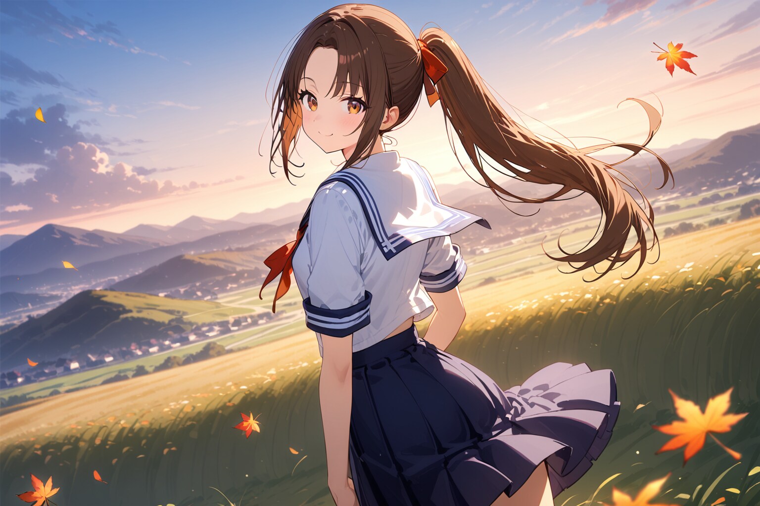 振り向くおでこちゃん✨ | の人気AIイラスト・グラビア