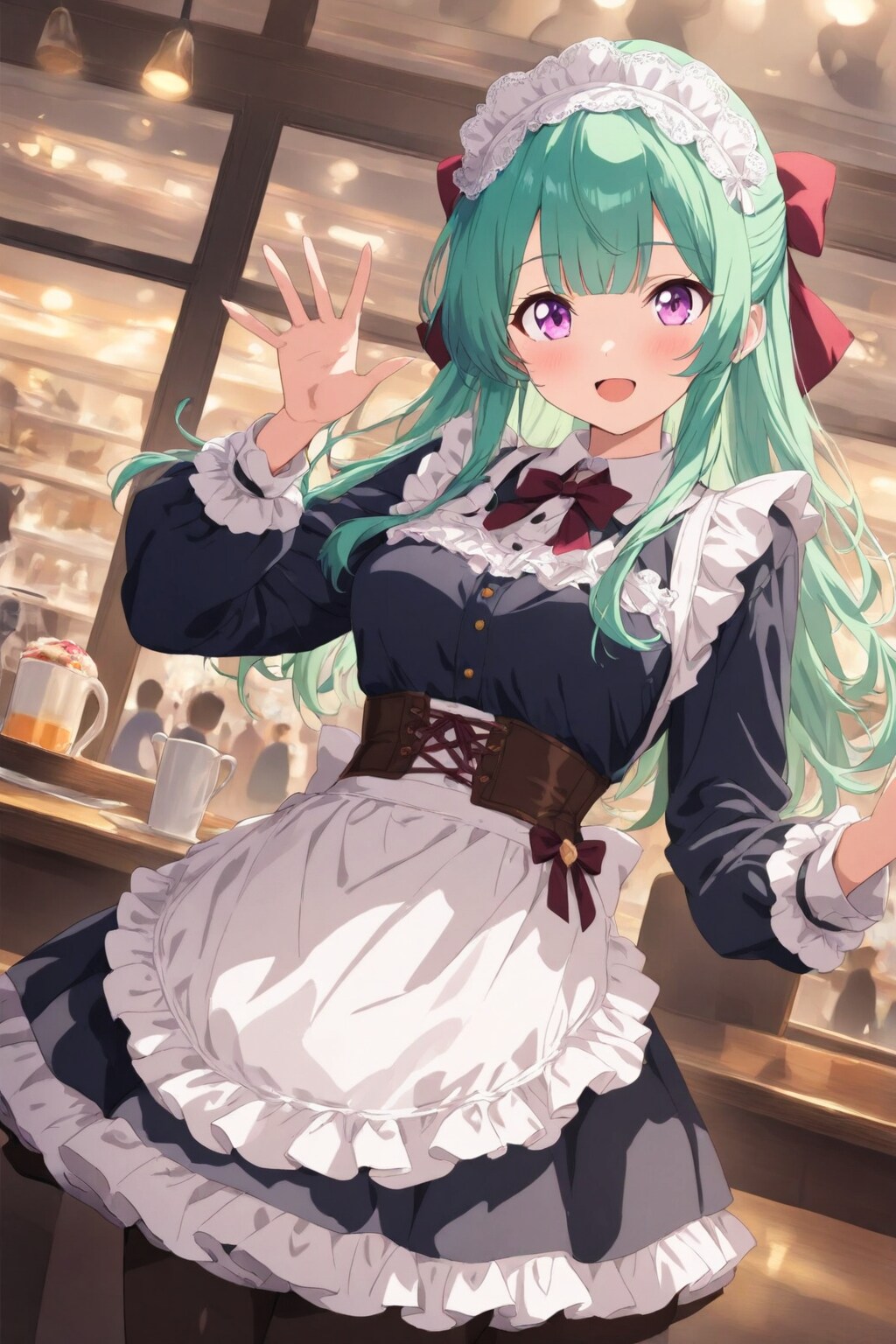 FENRIRのウェイトレス少女