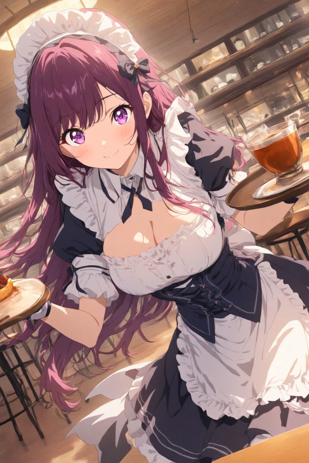 FENRIRのウェイトレス少女