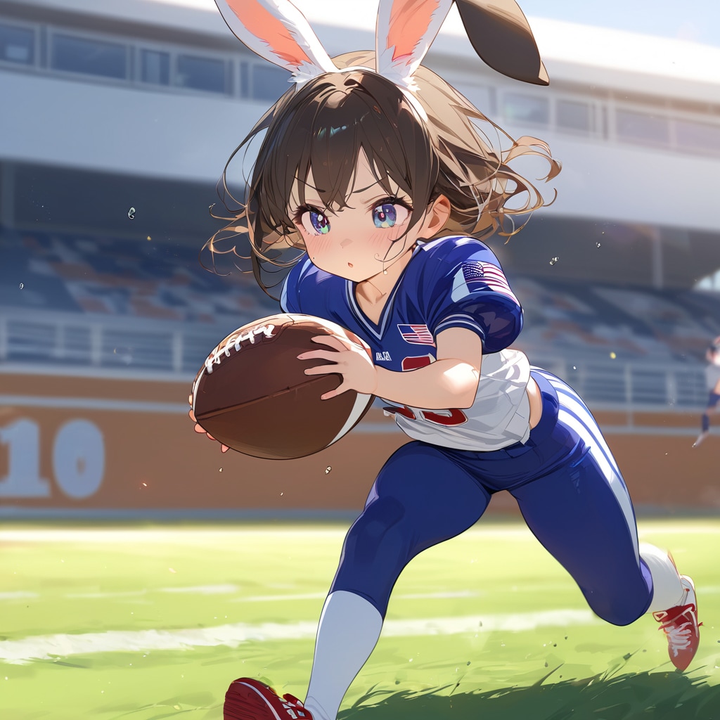 アイツ！ぴょんぴょんとすばしっこいぞ！！！【アメリカンフットボール部】