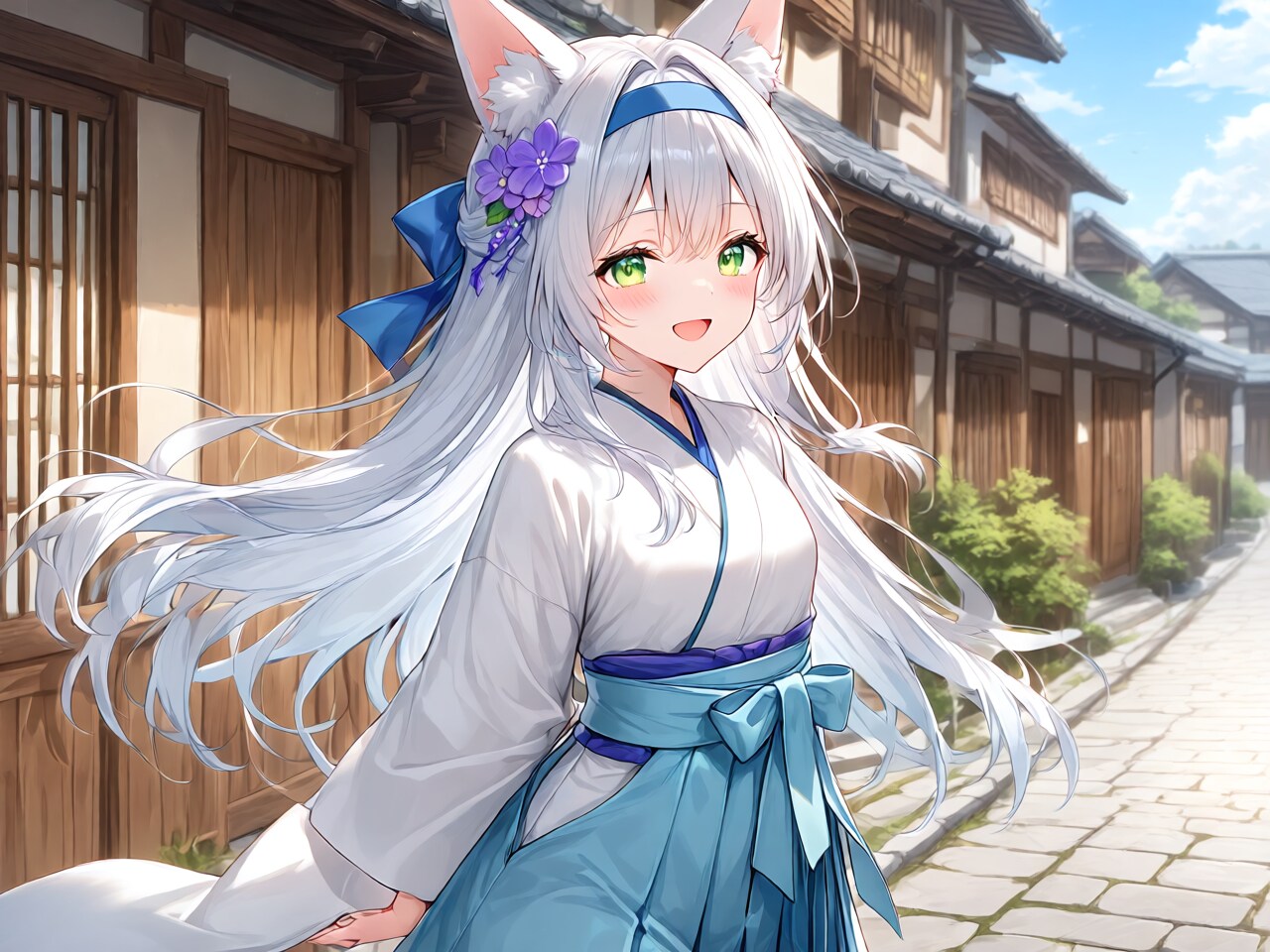 狐白 | の人気AIイラスト・グラビア