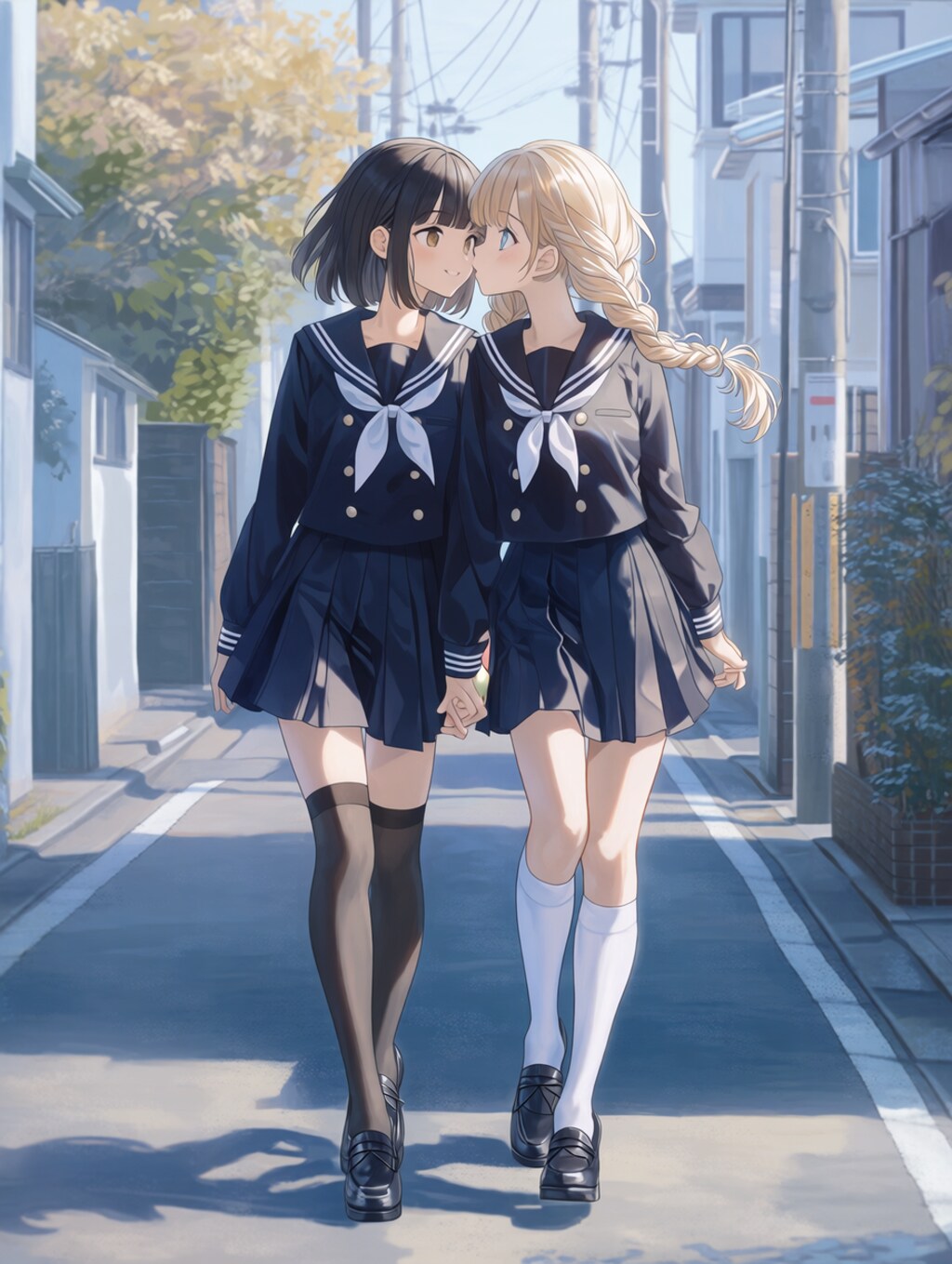 キスしたい二人のJK104