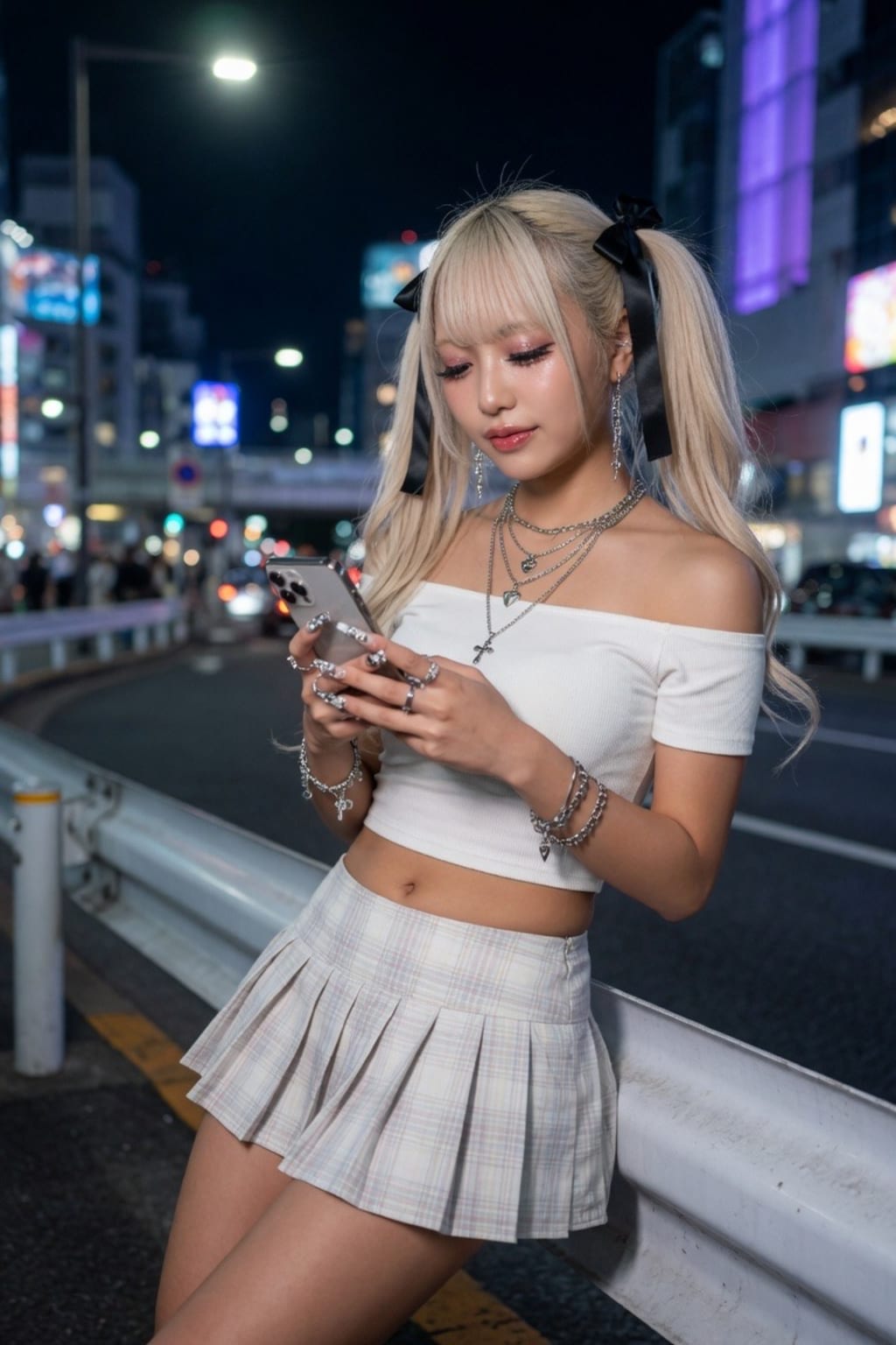金髪ツインテちゃん