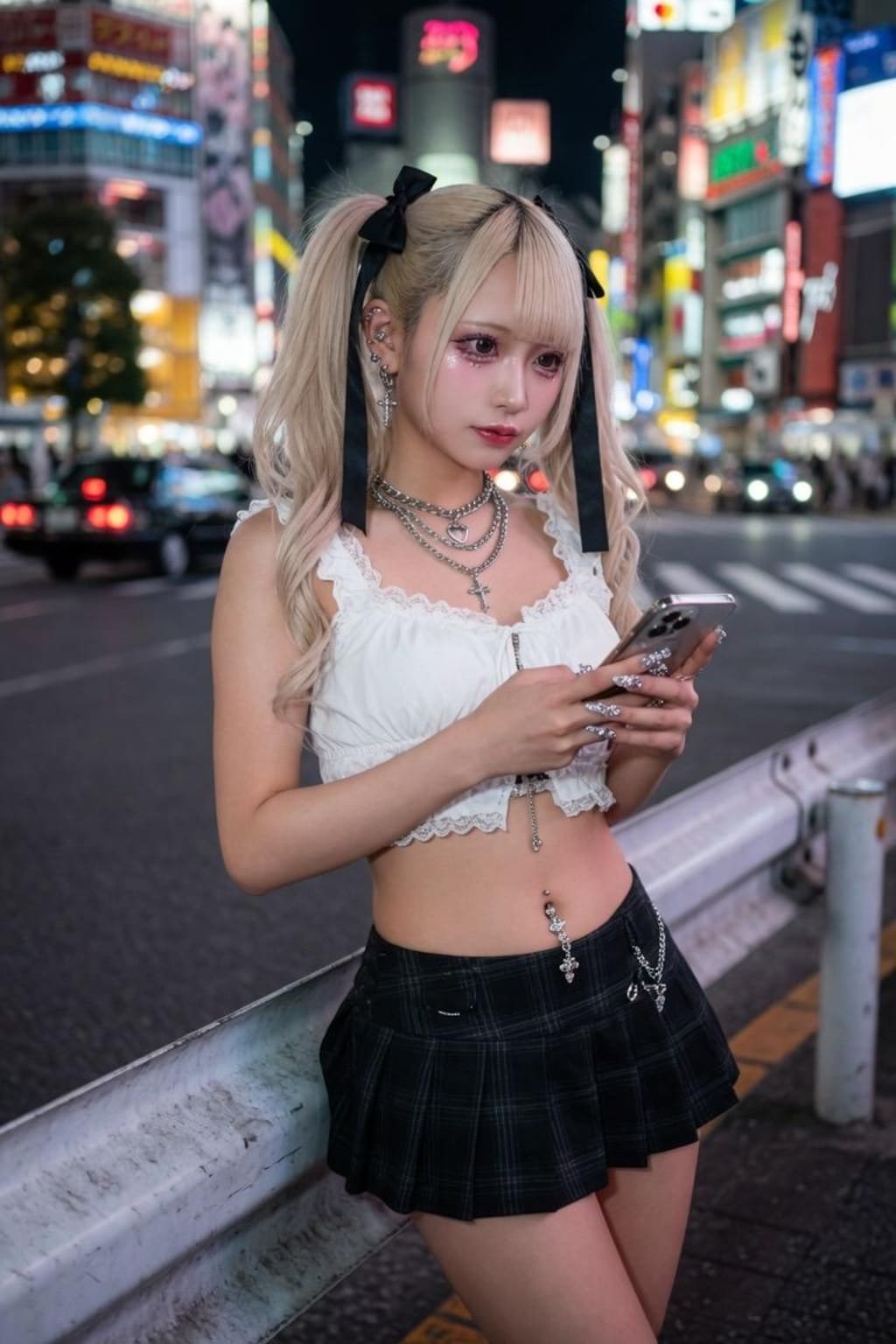 金髪ツインテちゃん