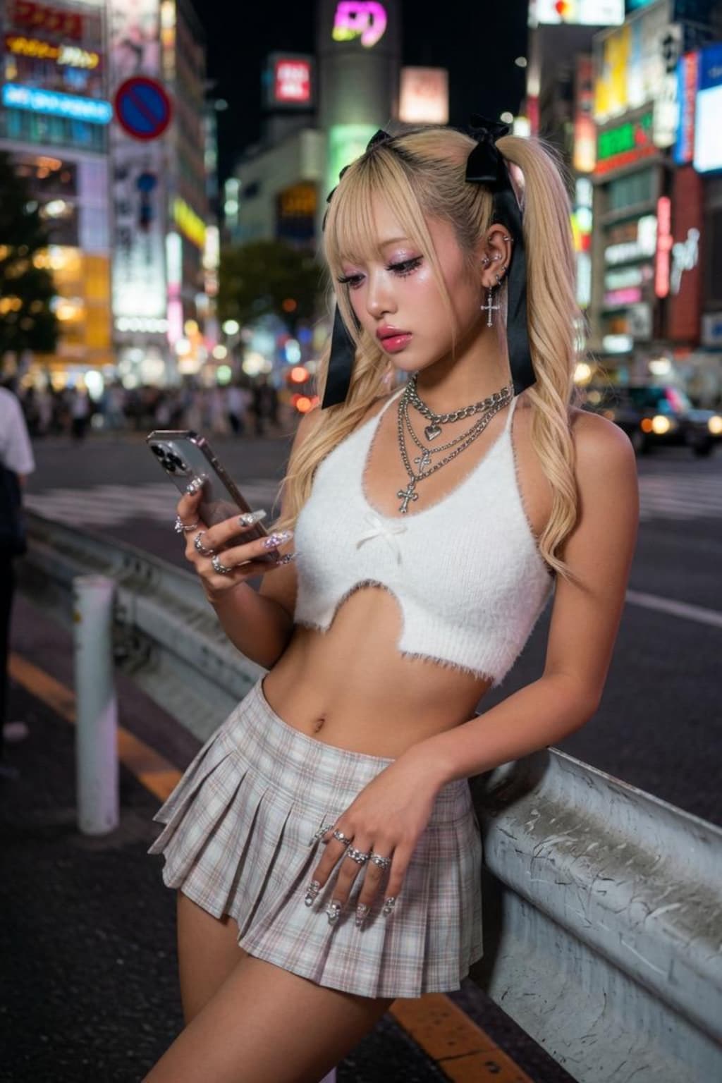金髪ツインテちゃん