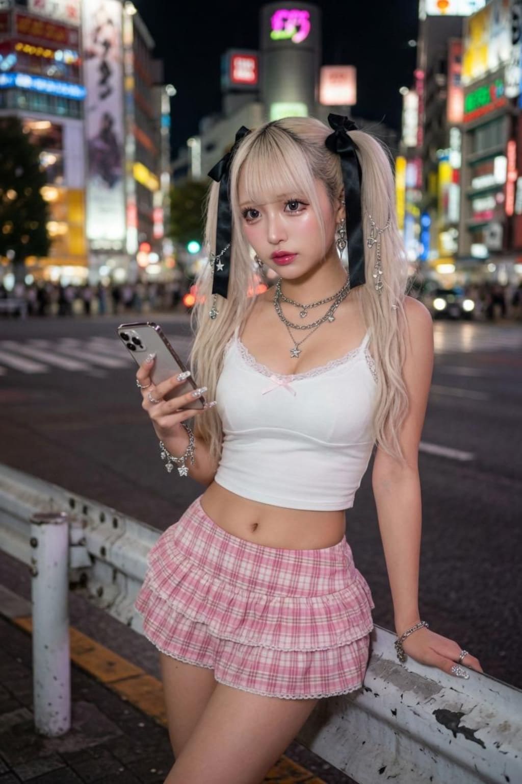 金髪ツインテちゃん