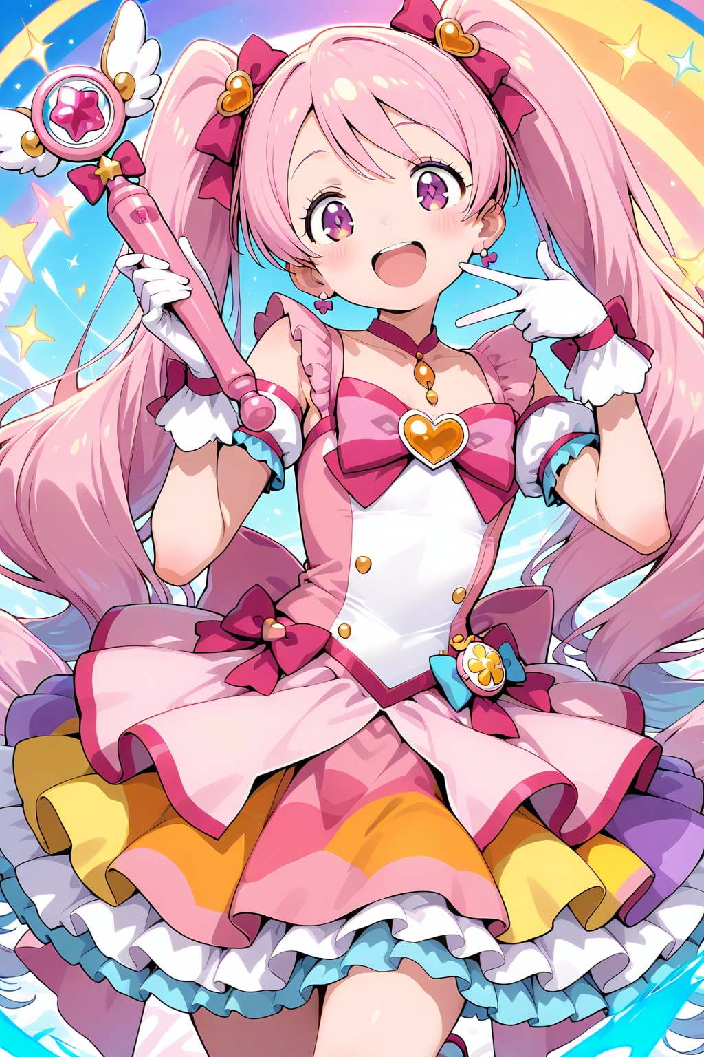 美少女魔法少女 | の人気AIイラスト・グラビア