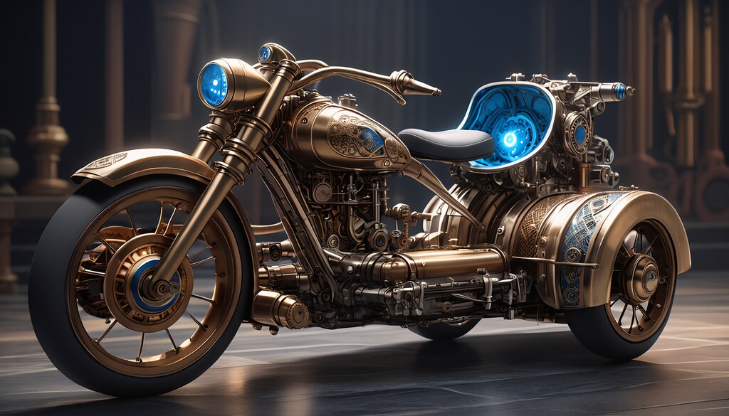 スチームパンクなトライク