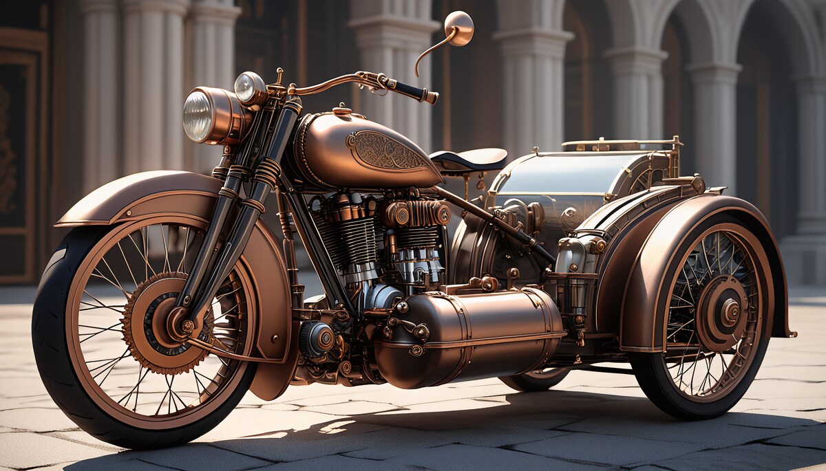 スチームパンクなトライク | の人気AIイラスト・グラビア