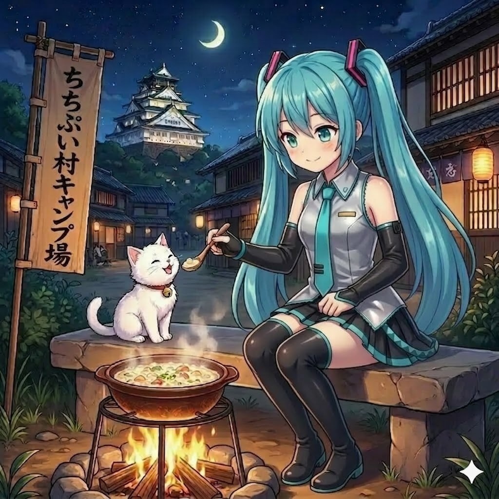 ねこちゃん、あーんして