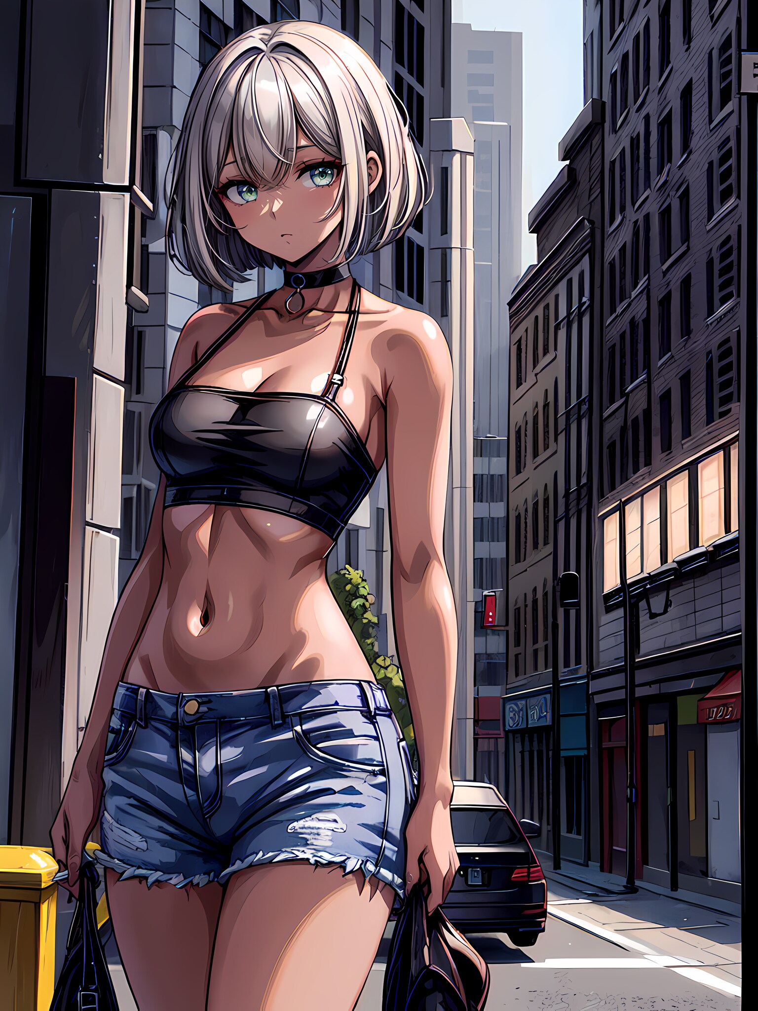 褐色肌のおねーさん