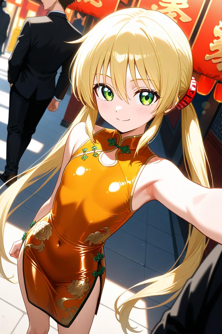 ハヤテのごとく　三千院ナギ　チャイナドレス