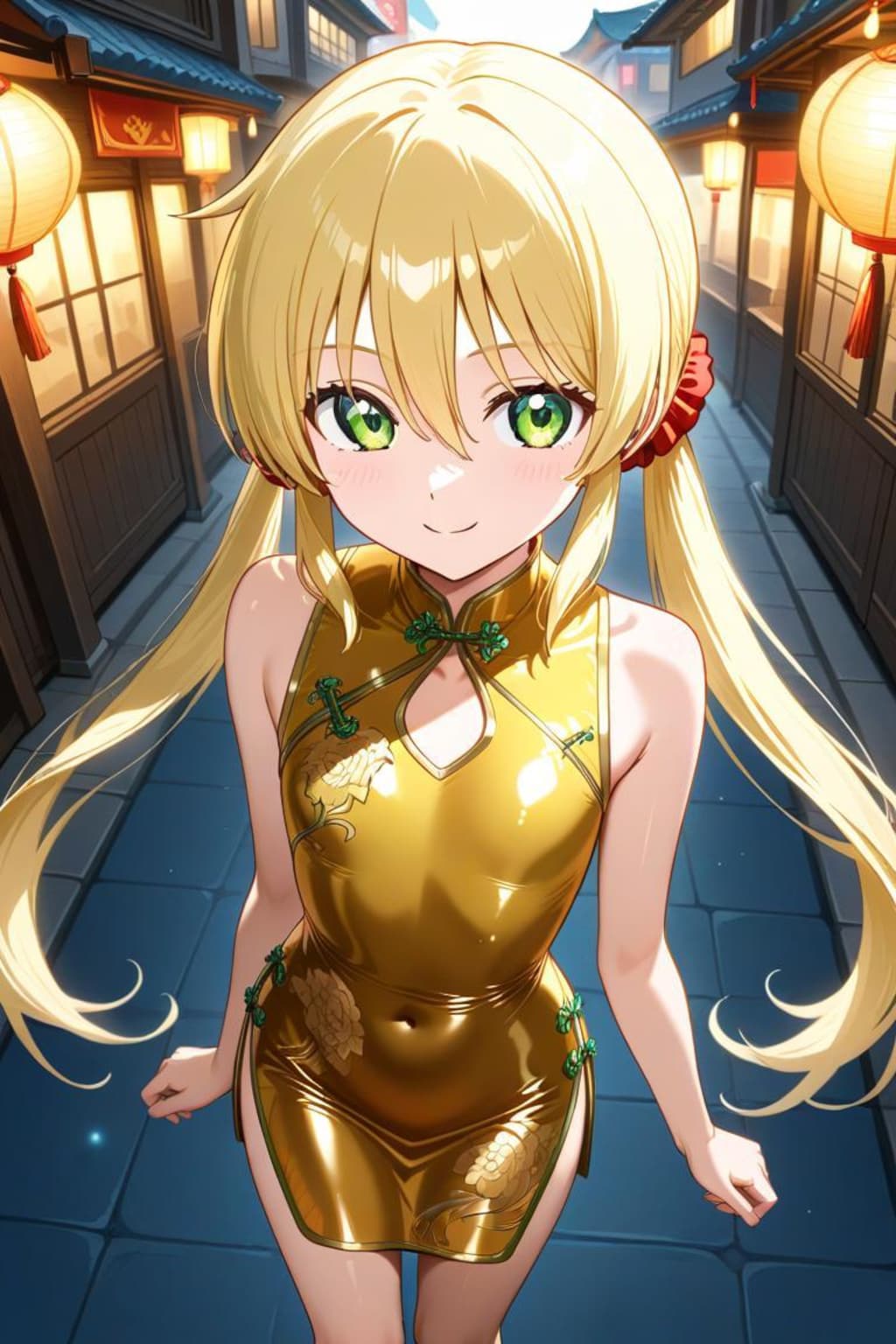 ハヤテのごとく　三千院ナギ　チャイナドレス