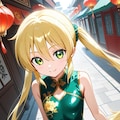 ハヤテのごとく　三千院ナギ　チャイナドレス 4枚目