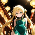 ハヤテのごとく　三千院ナギ　チャイナドレス 3枚目