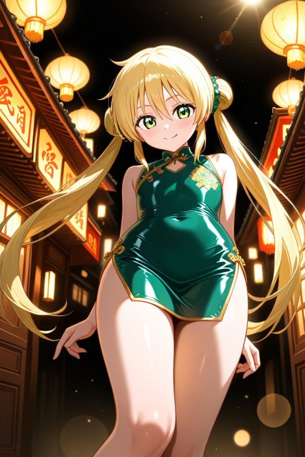 ハヤテのごとく　三千院ナギ　チャイナドレス