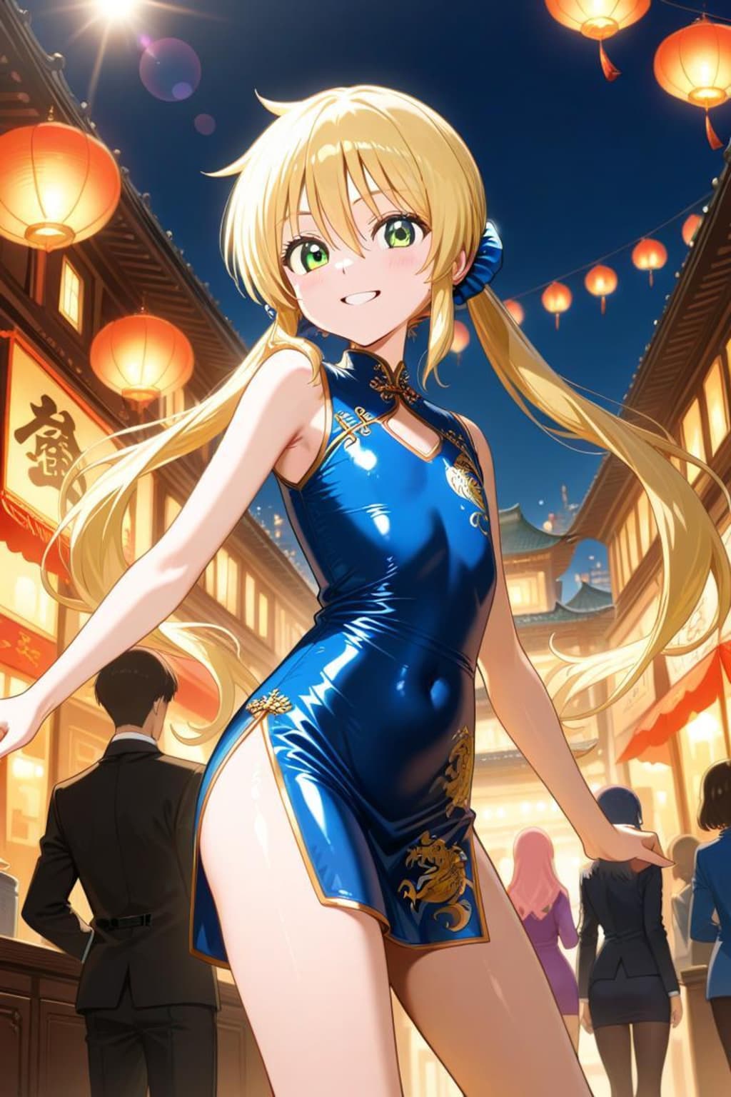 ハヤテのごとく　三千院ナギ　チャイナドレス