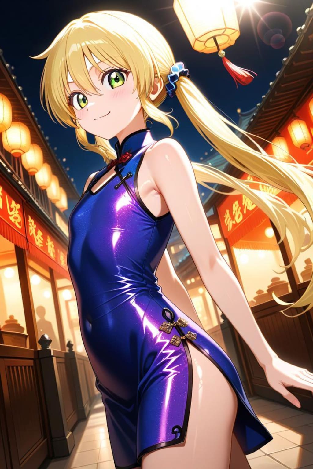 ハヤテのごとく　三千院ナギ　チャイナドレス