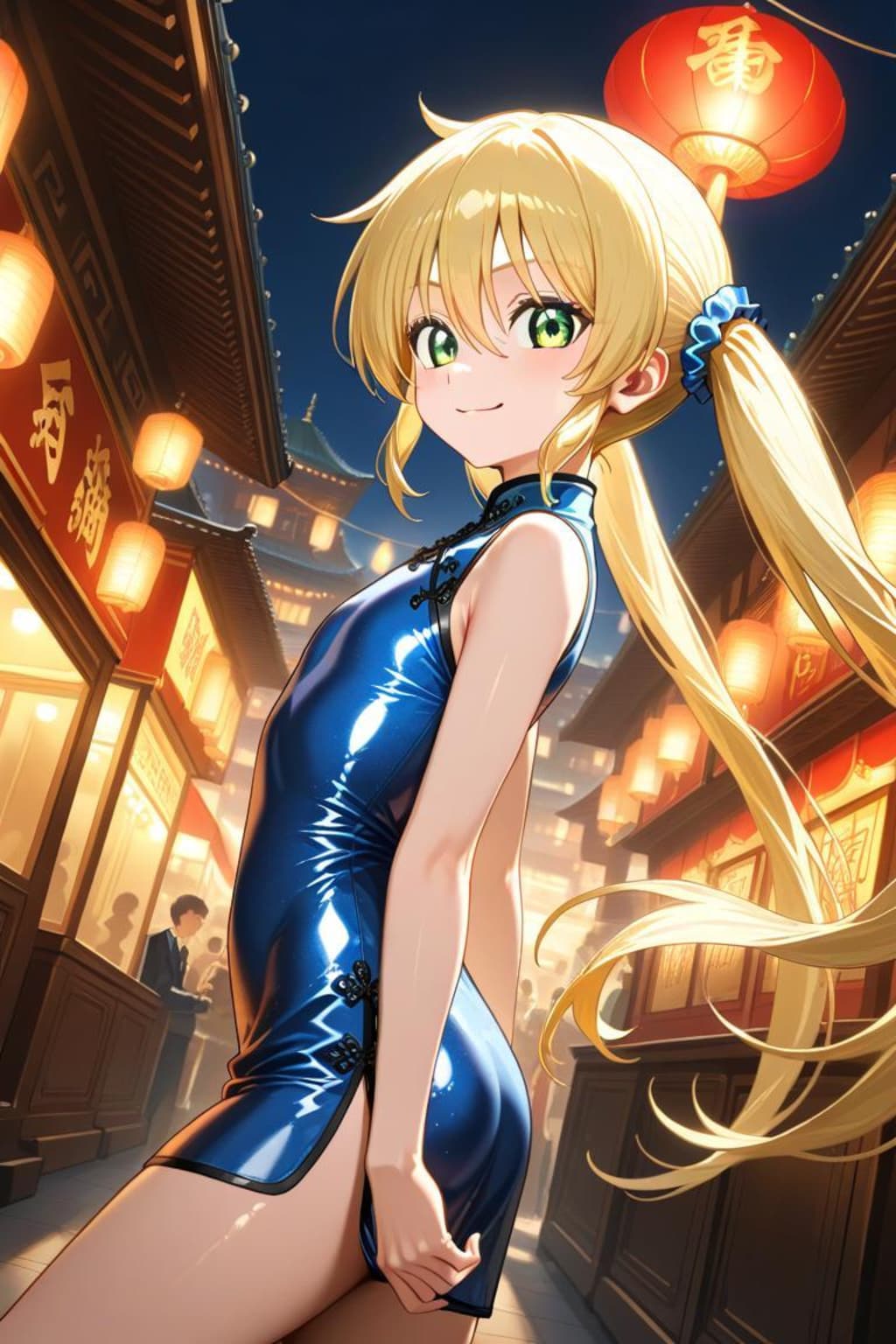 ハヤテのごとく　三千院ナギ　チャイナドレス
