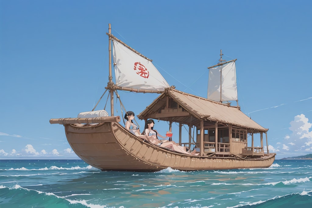海、船、航海、冒険？
