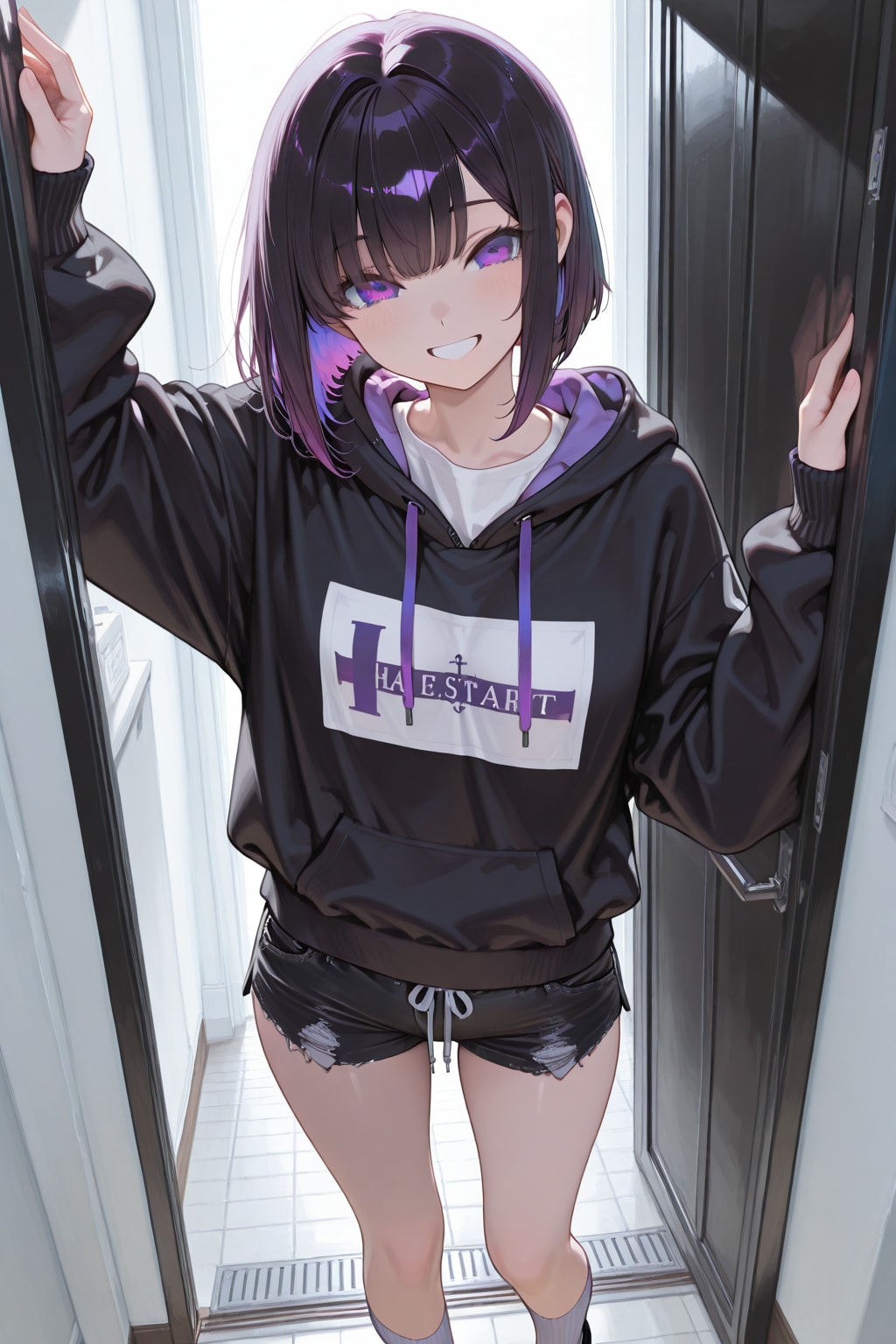 紫色が似合う女の子63