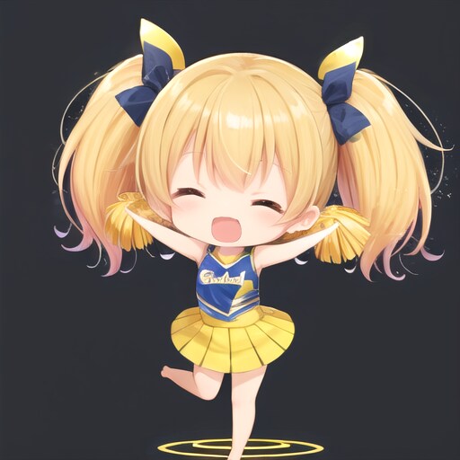 金髪チアアバター | の人気AIイラスト・グラビア