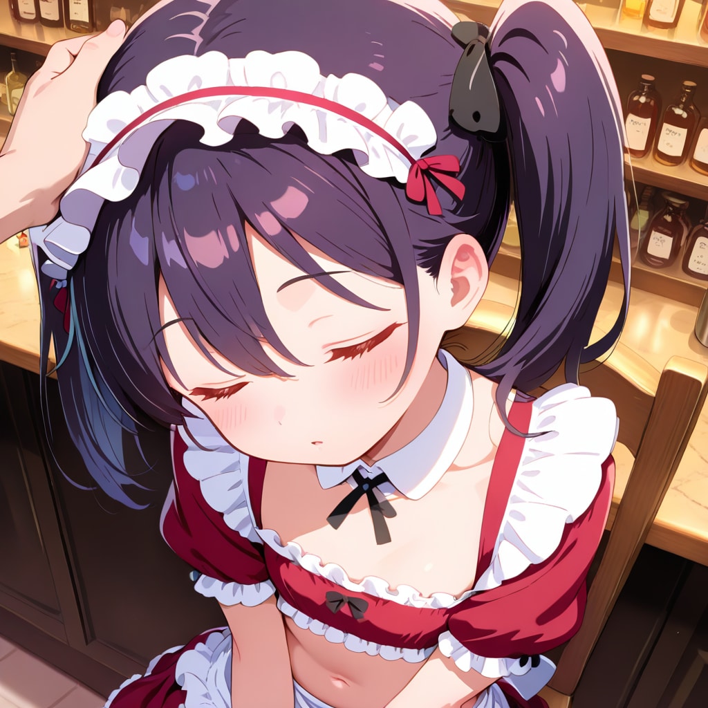 え？あれ？今ご主人様に撫でられた？