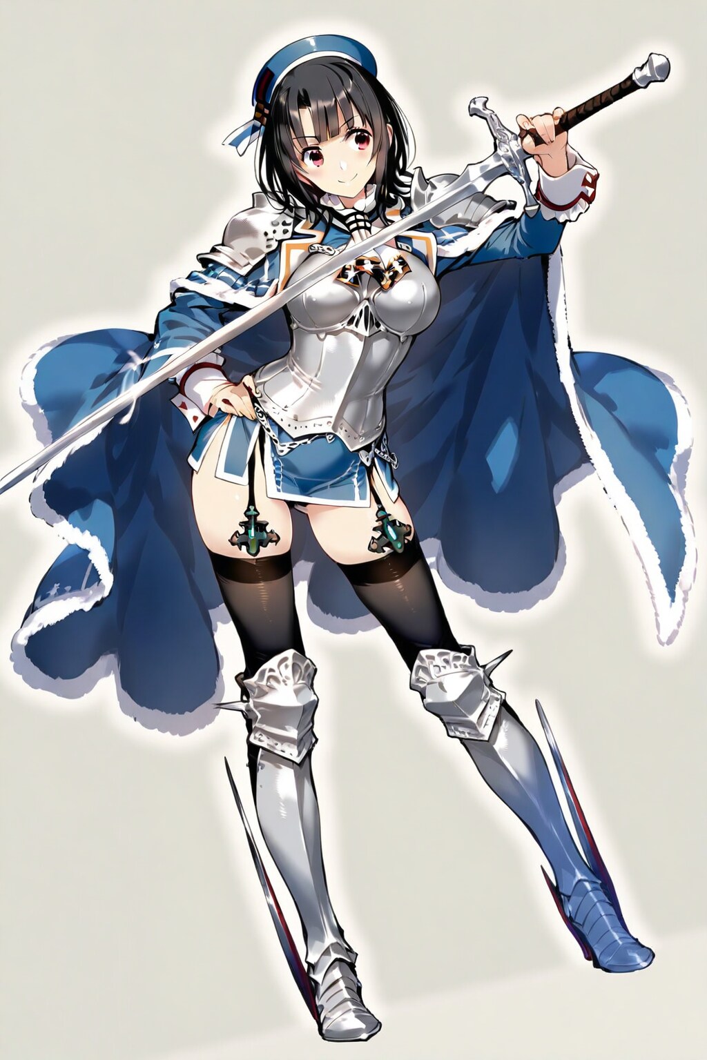 長剣構える高雄さん