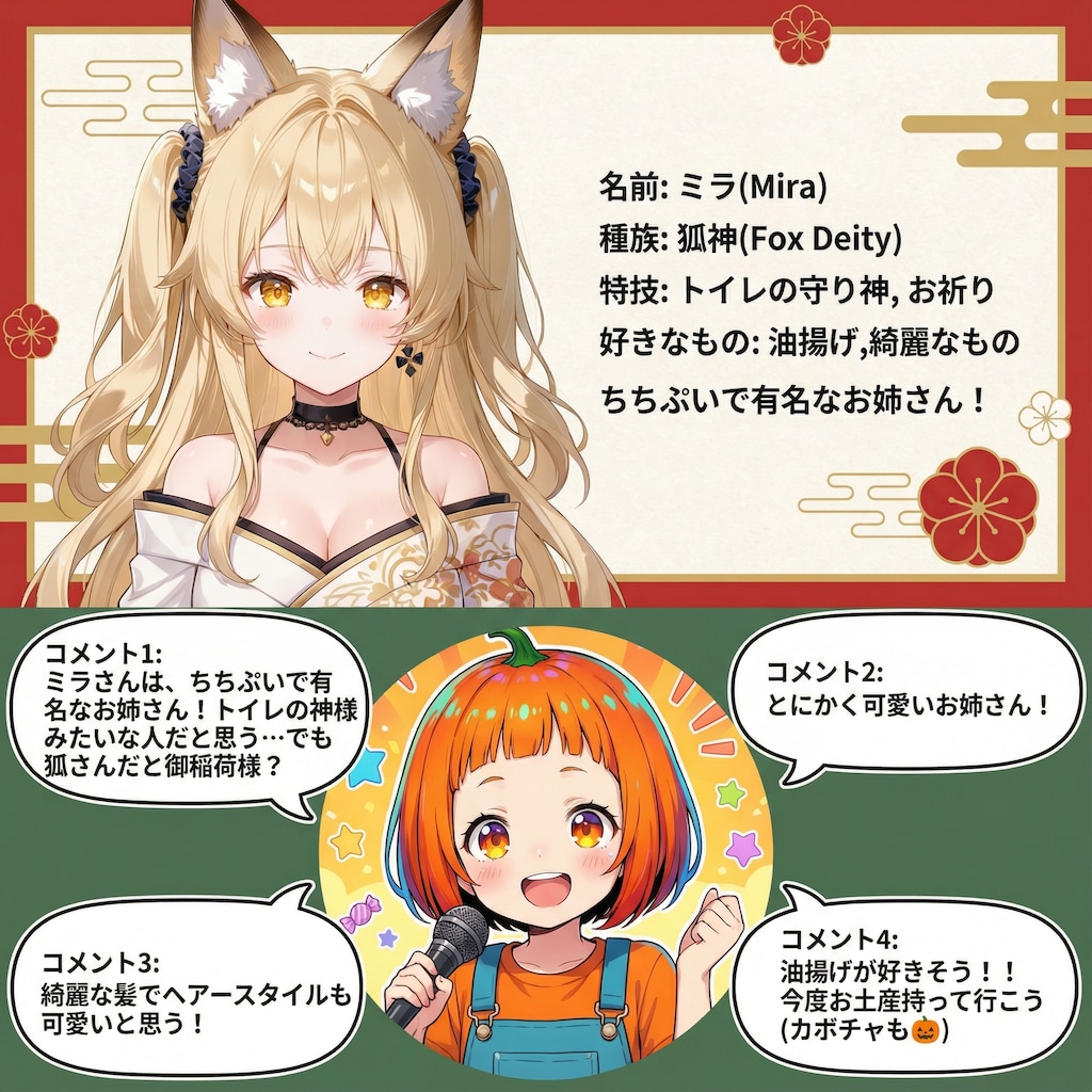 クランから見たミラさん