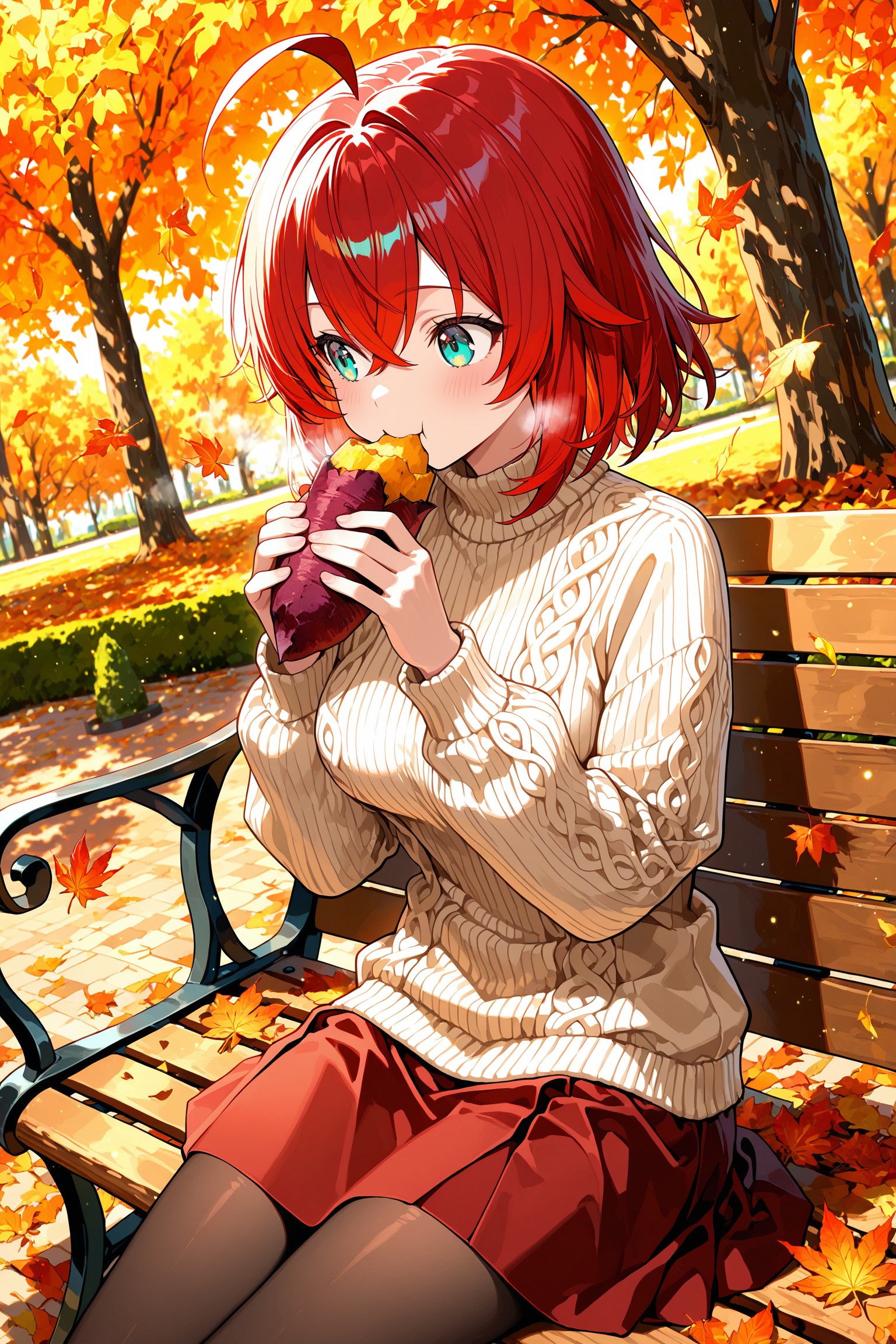 焼き芋✨ | の人気AIイラスト・グラビア