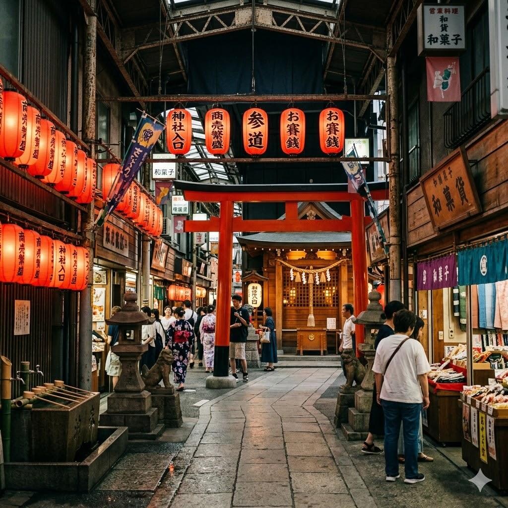 アーケード神社