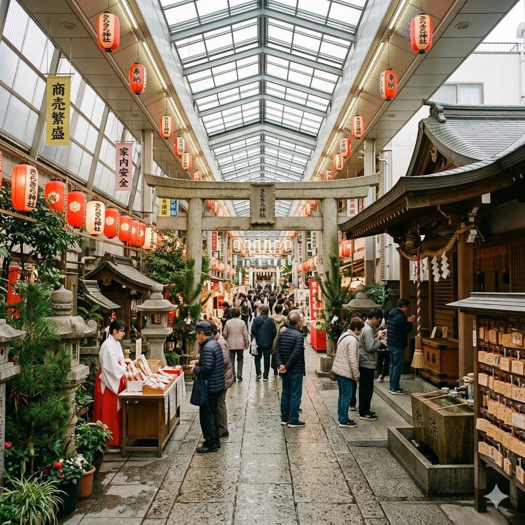 アーケード神社
