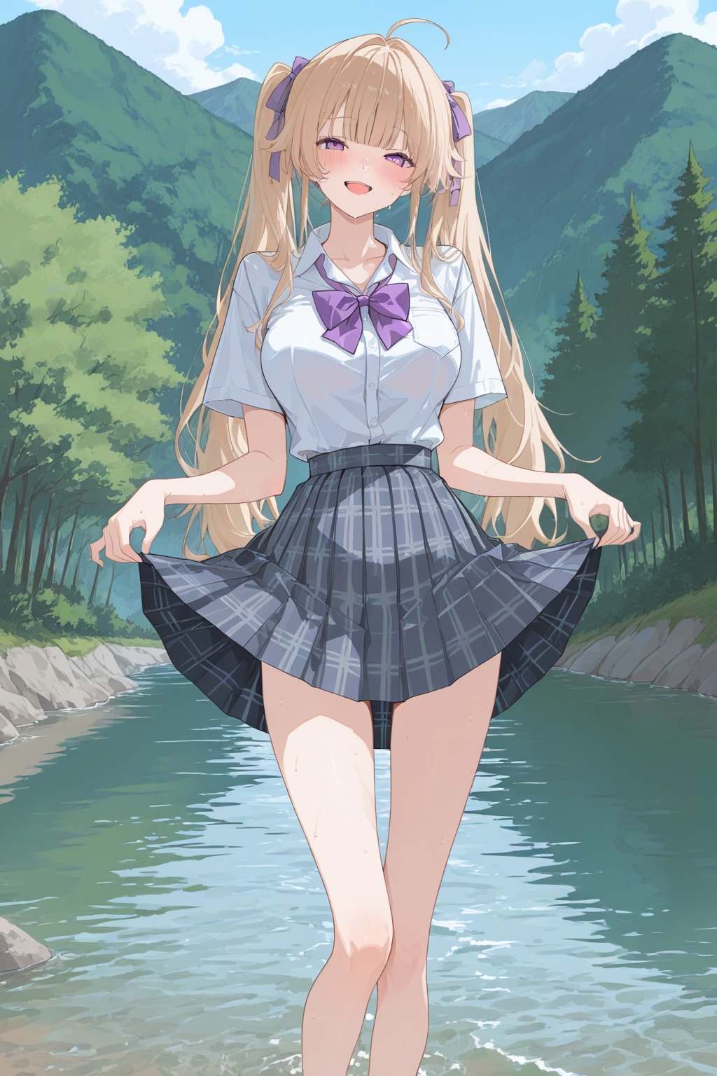 川遊び(APRICOT)
