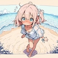 海にいた子 2枚目