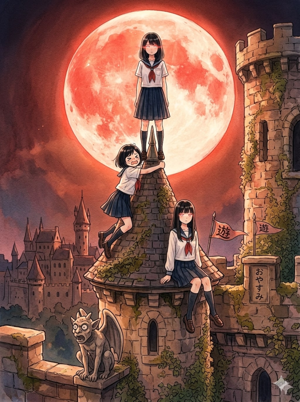 闇夜に光るもの