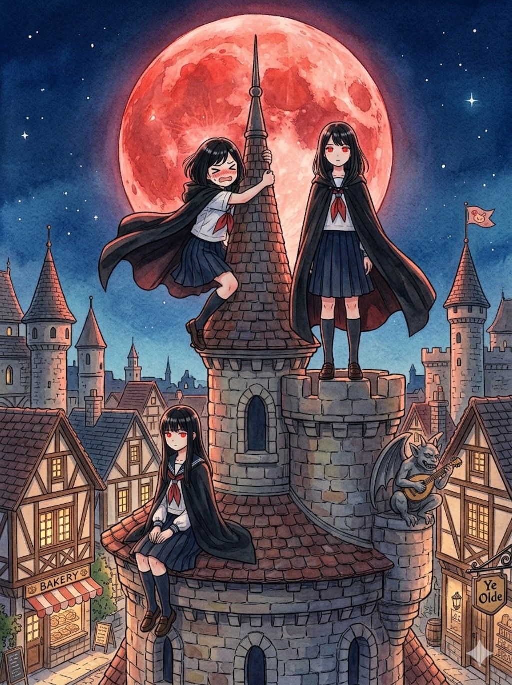 闇夜に光るもの