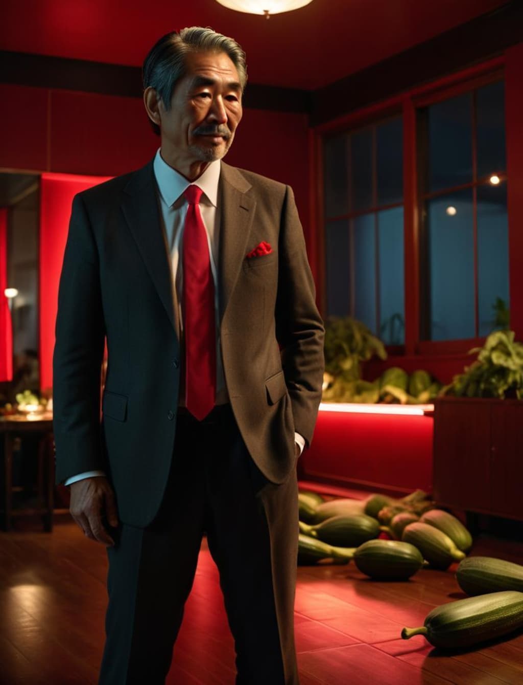 どゆこと？ズッキーニおじさん