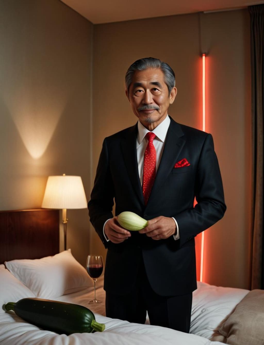 どゆこと？ズッキーニおじさん