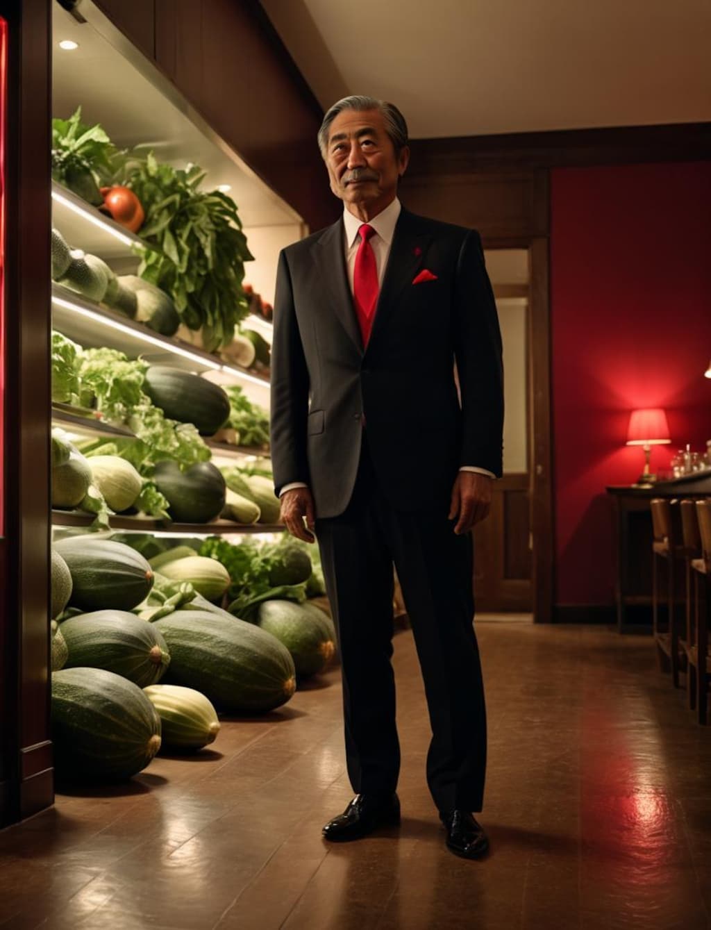 どゆこと？ズッキーニおじさん