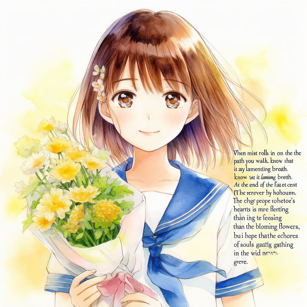 君に花束を・・・