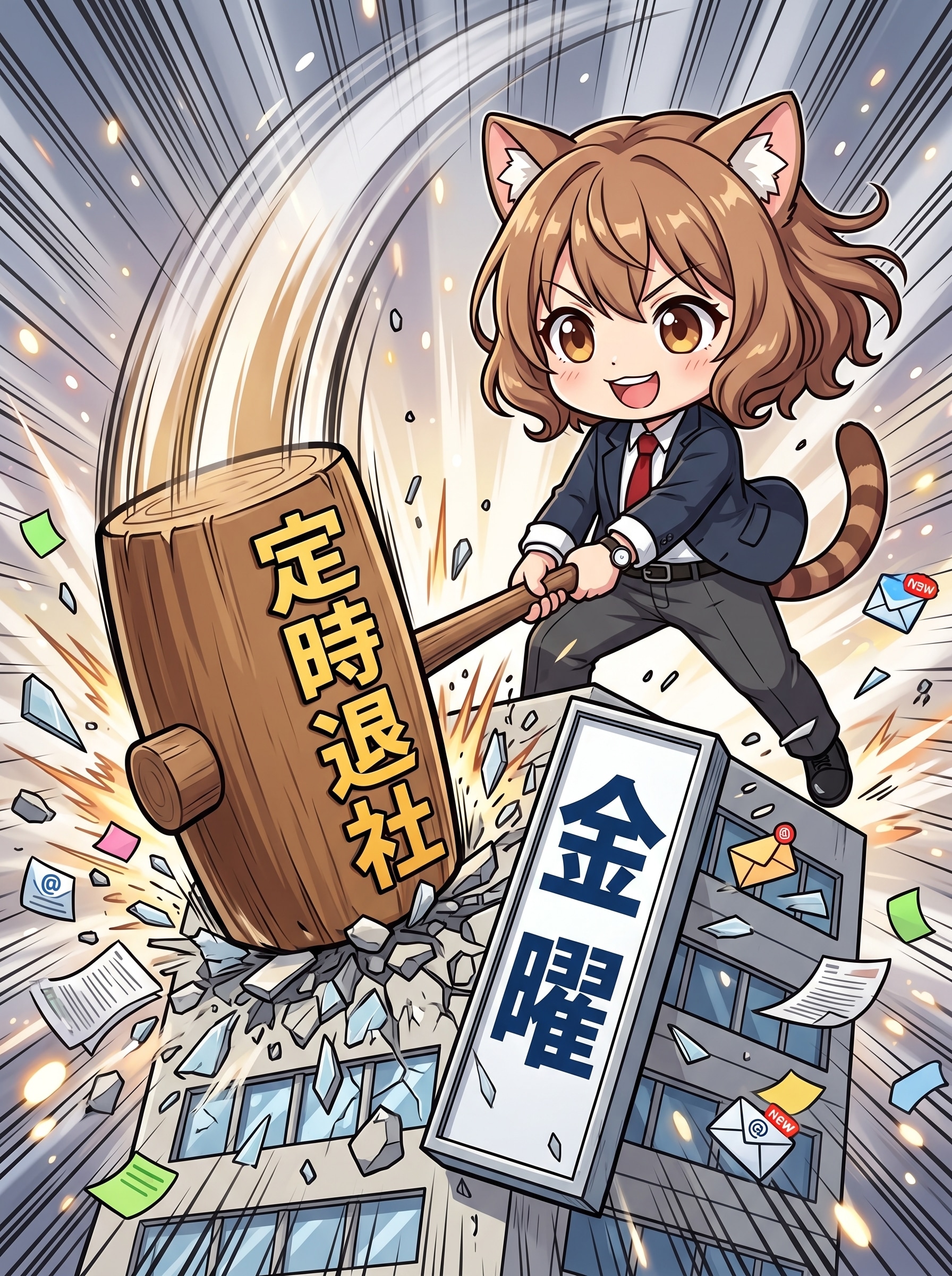 "定時退社"を叩きつけろ！