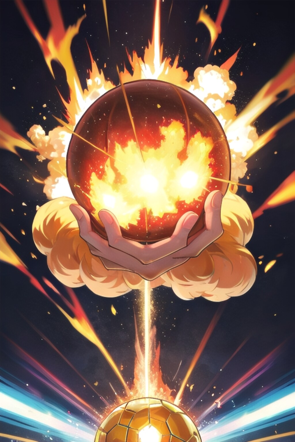 キンタマVSトイレの爆発対決