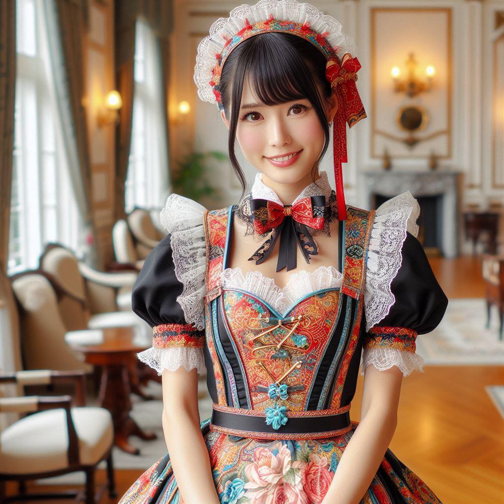 唐服風メイド