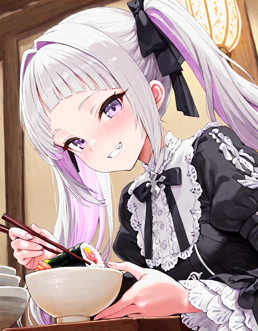 日曜。夜、ちらし寿司を、遅めじゃない側で、食べた