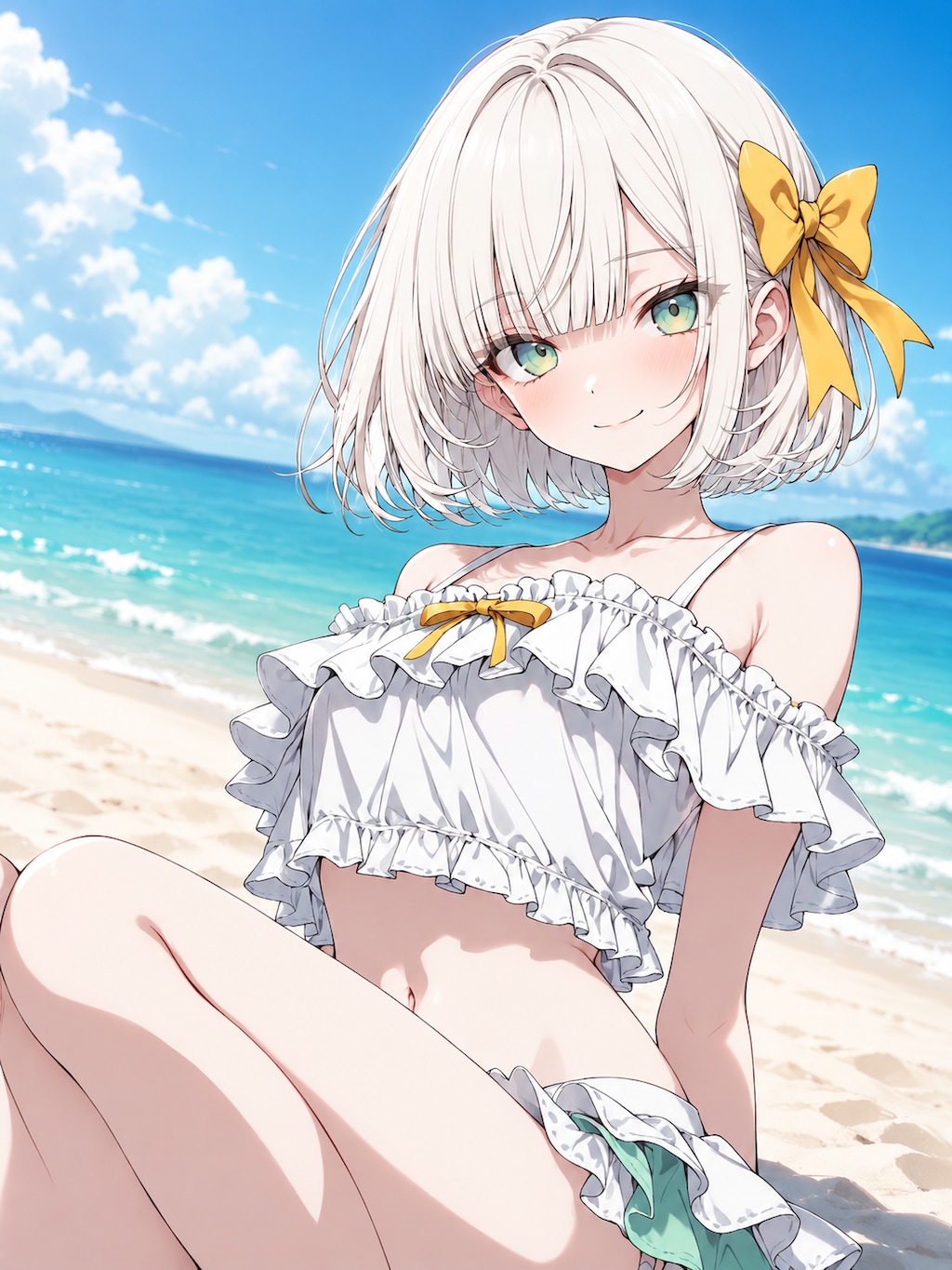 クロップドブラウス